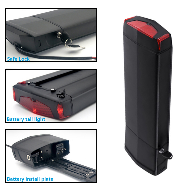 rear rack ebike battery